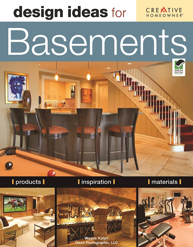 Design Ideas for Basements, 2nd Edition - Fox Chapel Publishing Co.