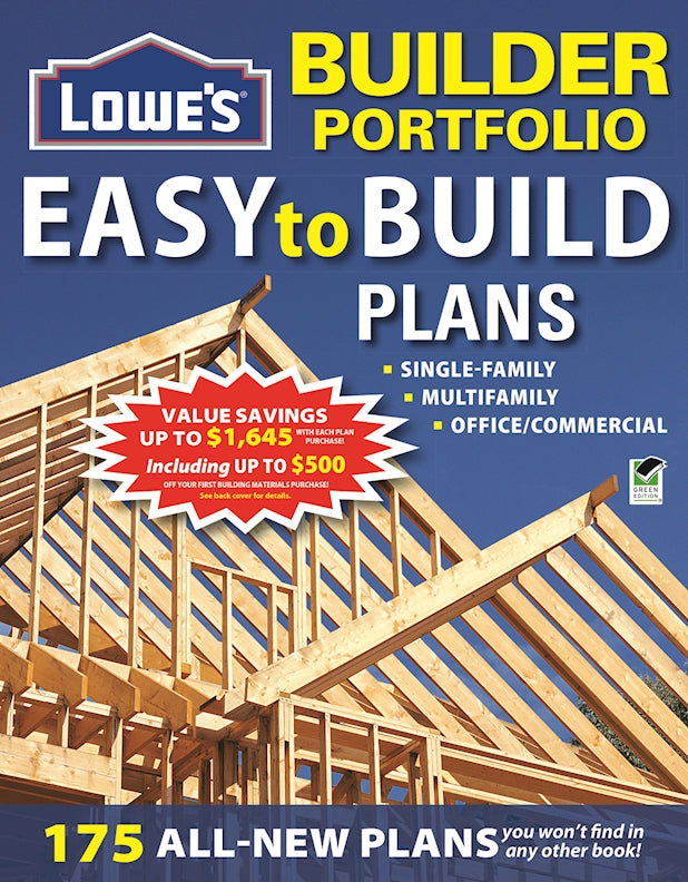 Lowe's Builder Portfolio: Easy-to-Build Plans