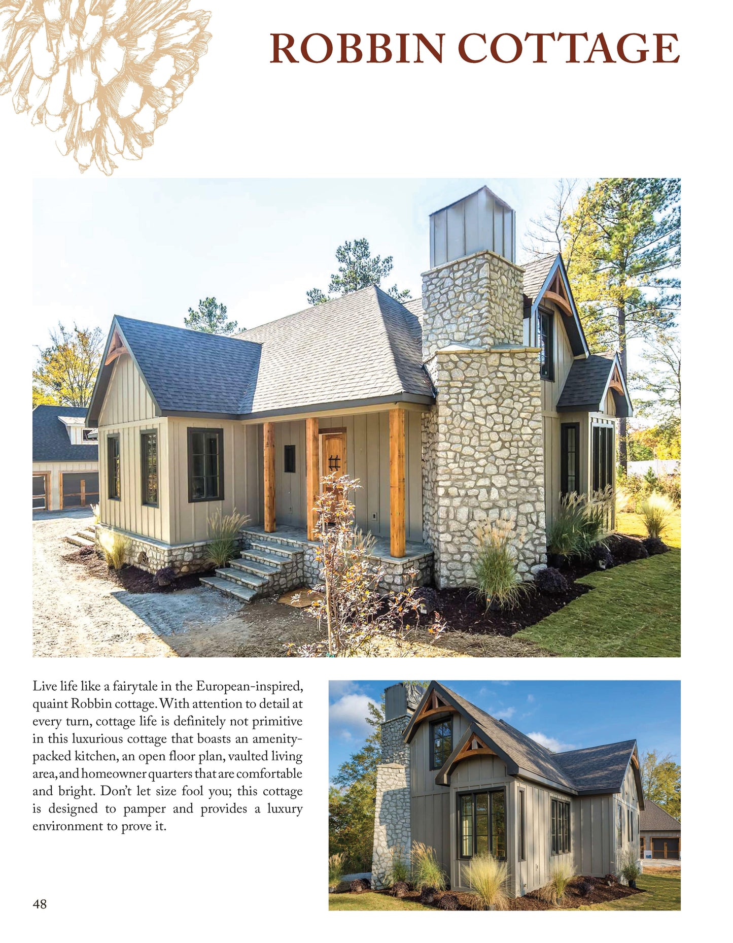 Cozy Cottage & Cabin Designs, Updated 2nd Edition - Fox Chapel Publishing Co.