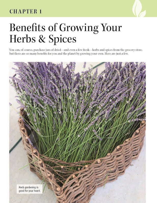 Growing Herbs for Health, Wellness, Cooking, and Crafts - Fox Chapel Publishing Co.