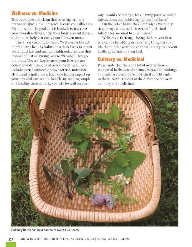Growing Herbs for Health, Wellness, Cooking, and Crafts - Fox Chapel Publishing Co.