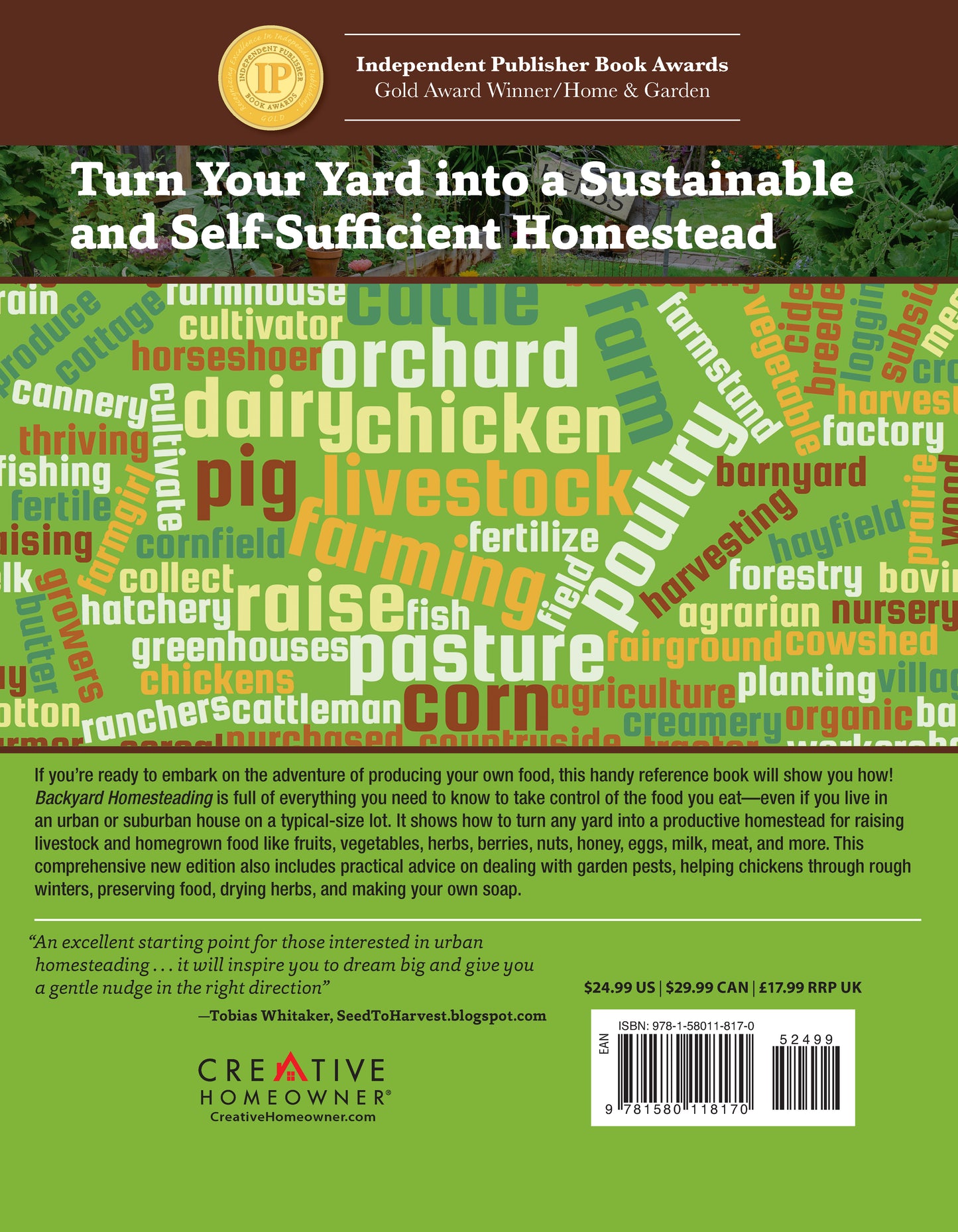 Backyard Homesteading, Second Revised Edition - Fox Chapel Publishing Co.