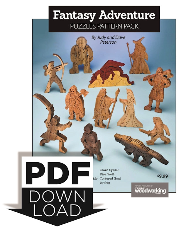 Fantasy Adventure Puzzles - DOWNLOAD - Fox Chapel Publishing Co.