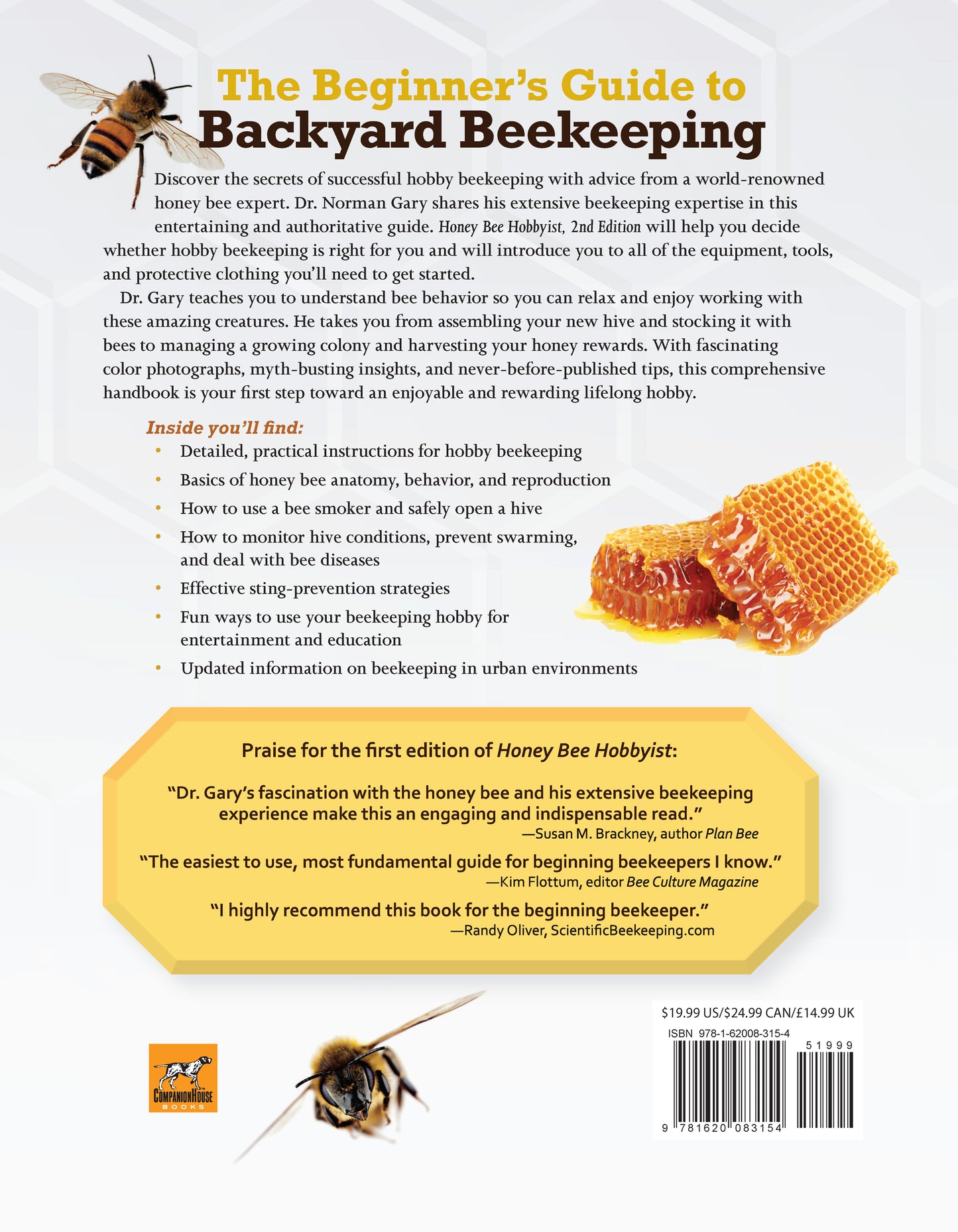 Honey Bee Hobbyist, 2nd Edition - Fox Chapel Publishing Co.