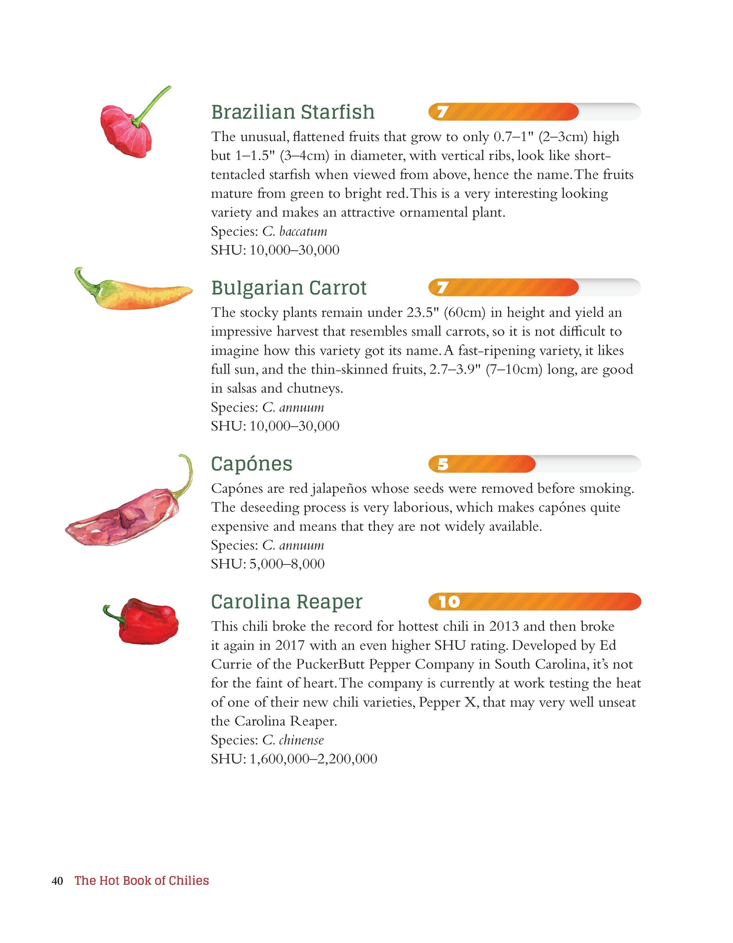 The Hot Book of Chilies, 3rd Edition - Fox Chapel Publishing Co.