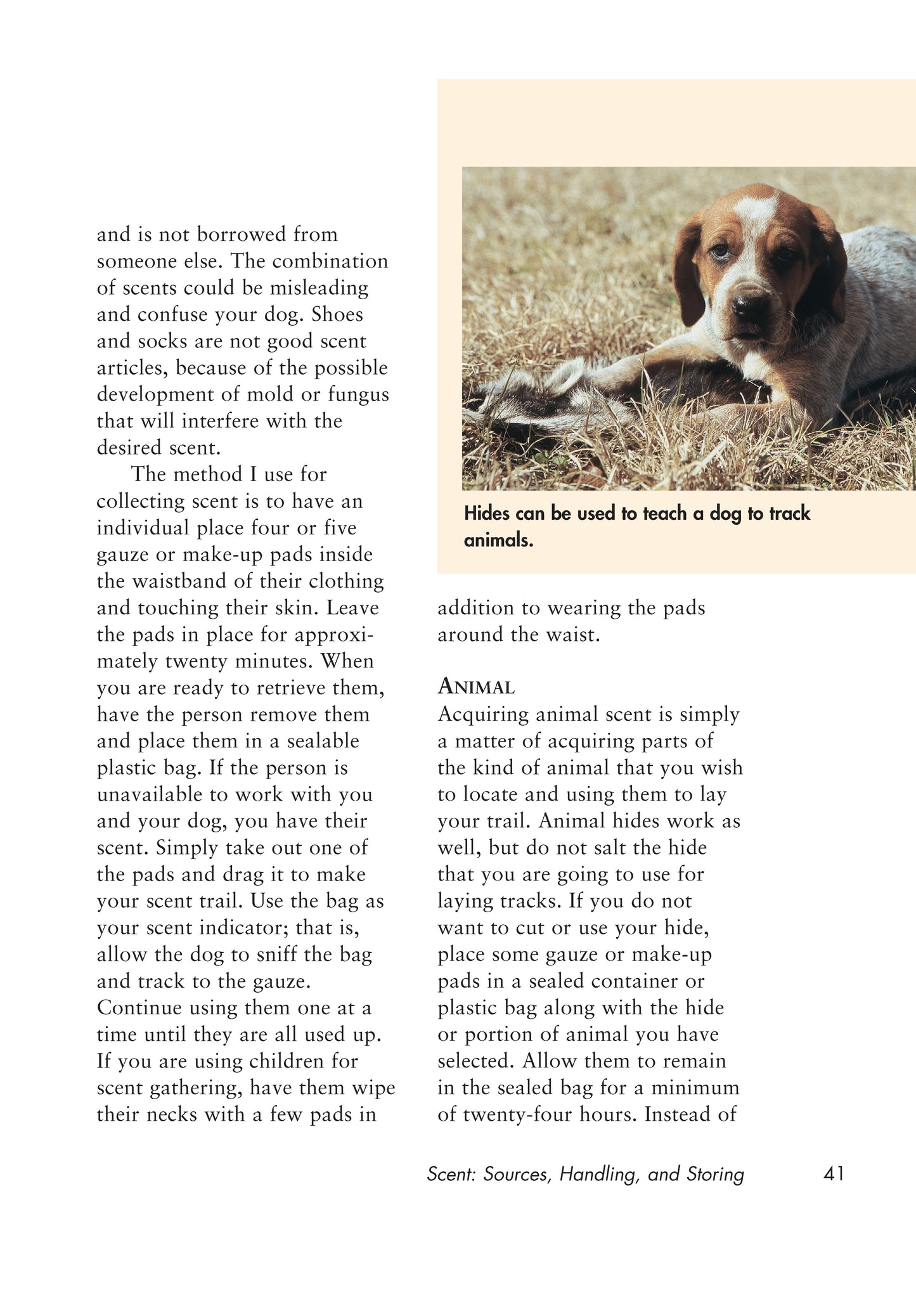 Canine Tracking Guide - Fox Chapel Publishing Co.