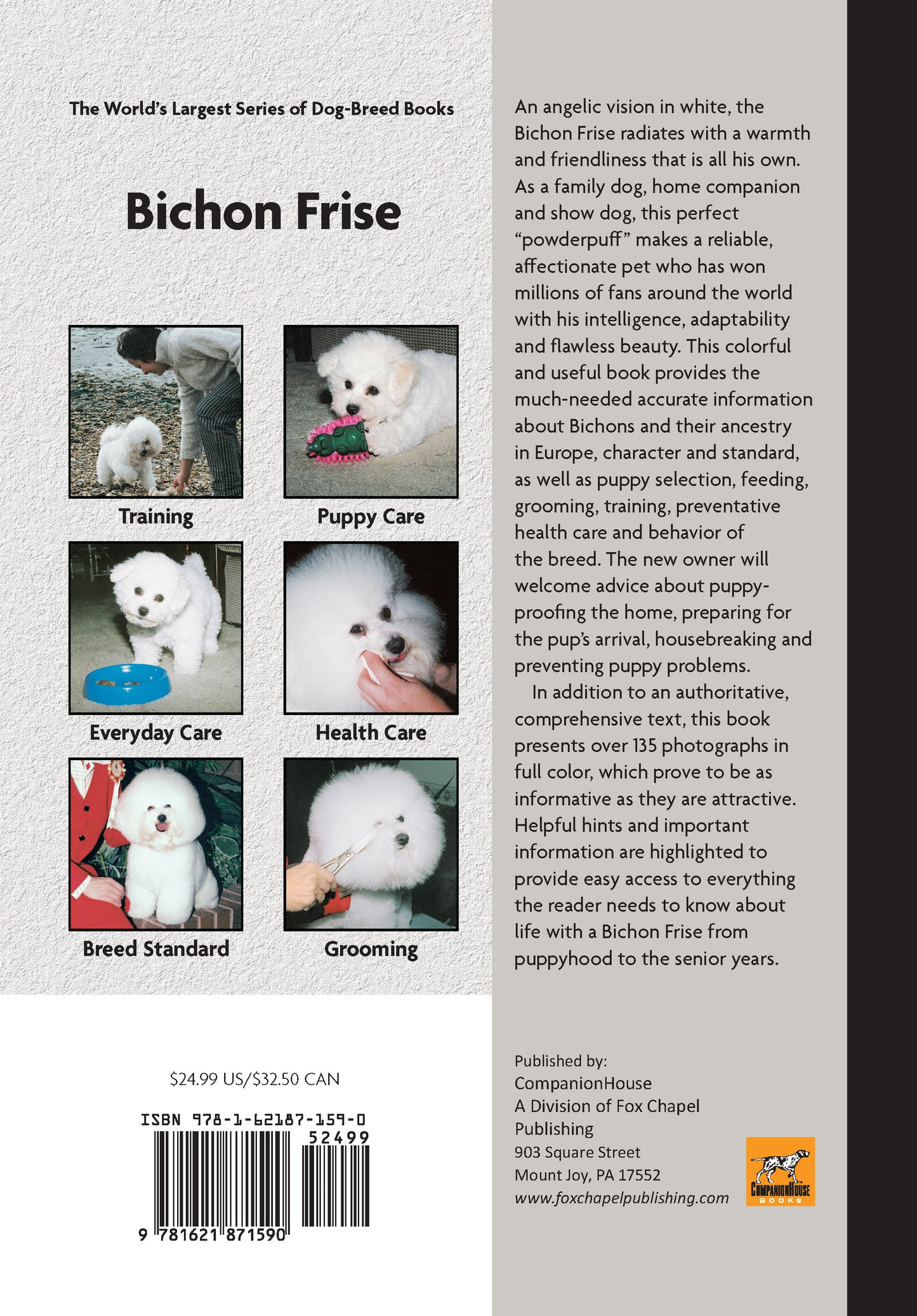 Bichon Frise (Comprehensive Owner's Guide) - Fox Chapel Publishing Co.
