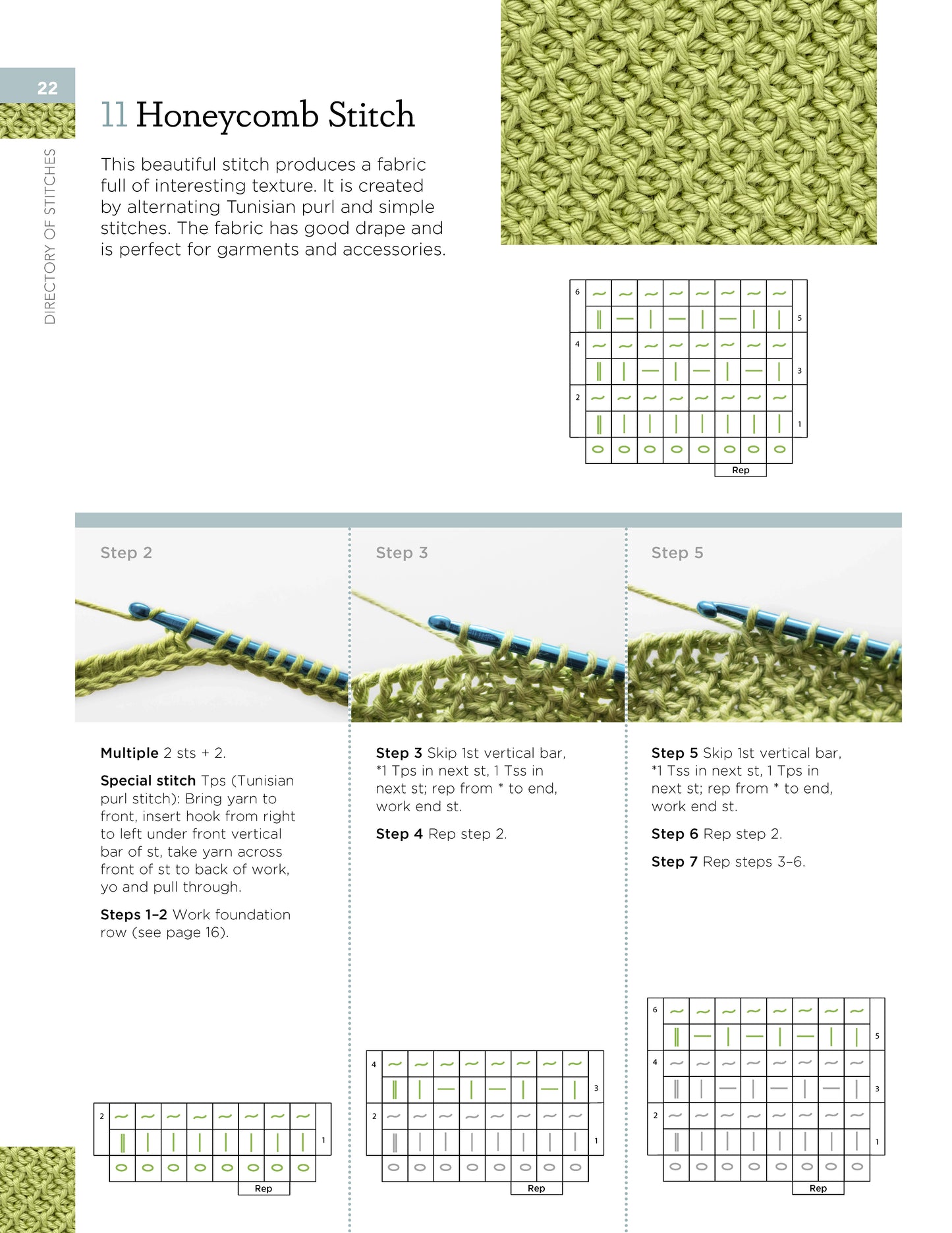 Tunisian Crochet Stitch Dictionary - Fox Chapel Publishing Co.