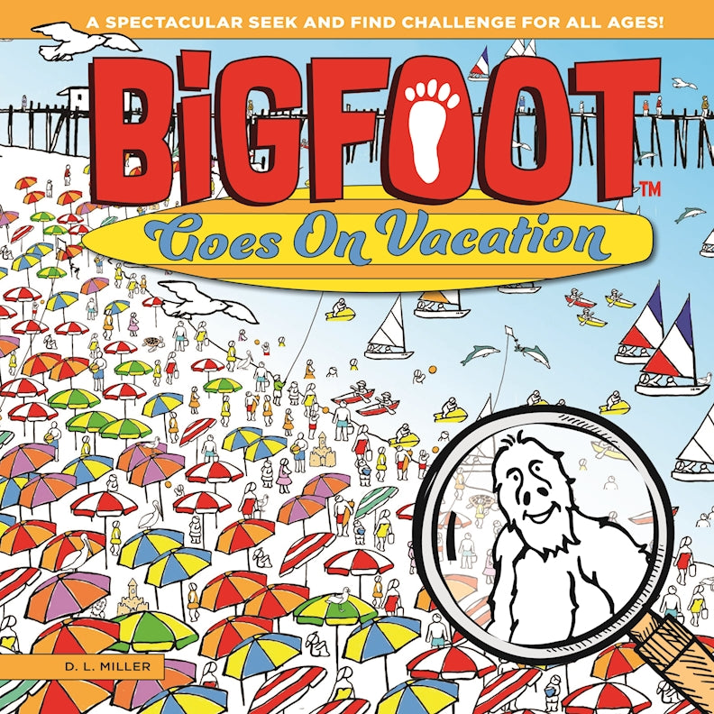 Famous Bigfoot and Yeti Encounters Coloring Book