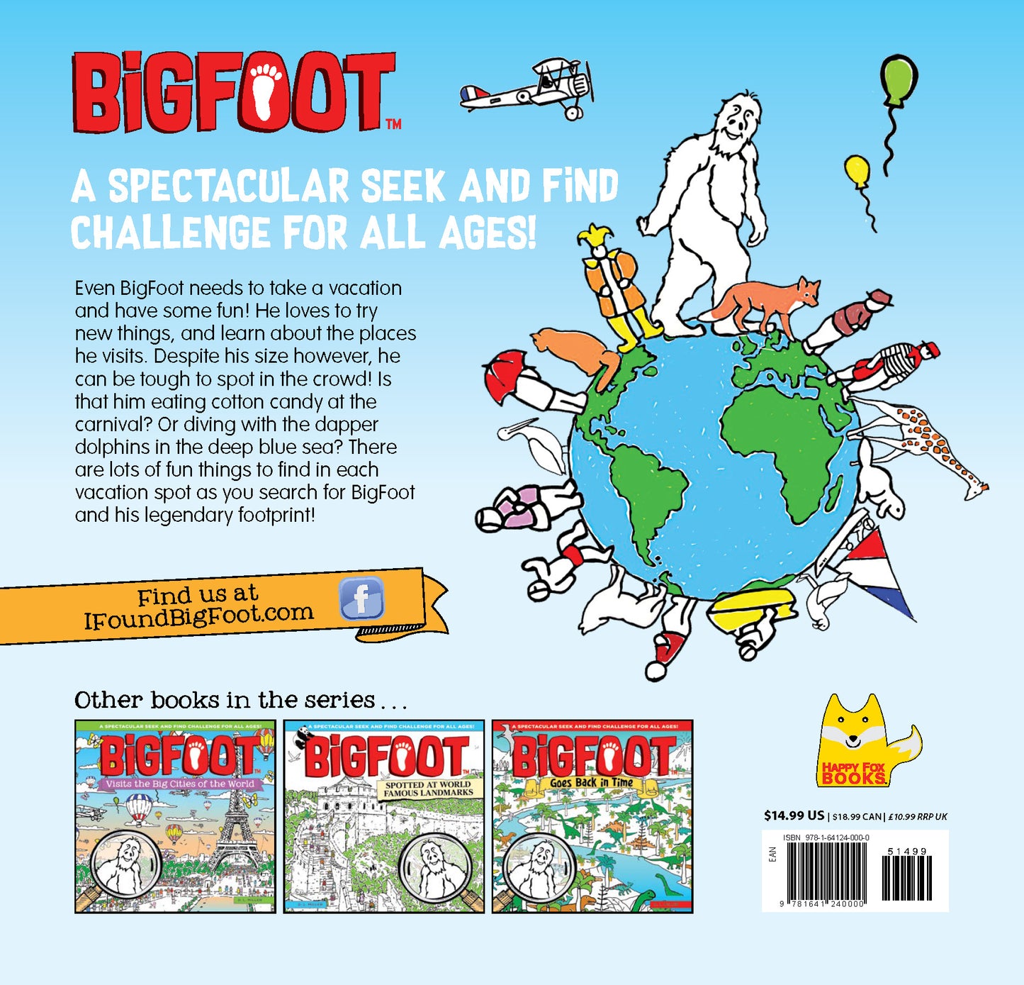 BigFoot Goes On Vacation - Fox Chapel Publishing Co.