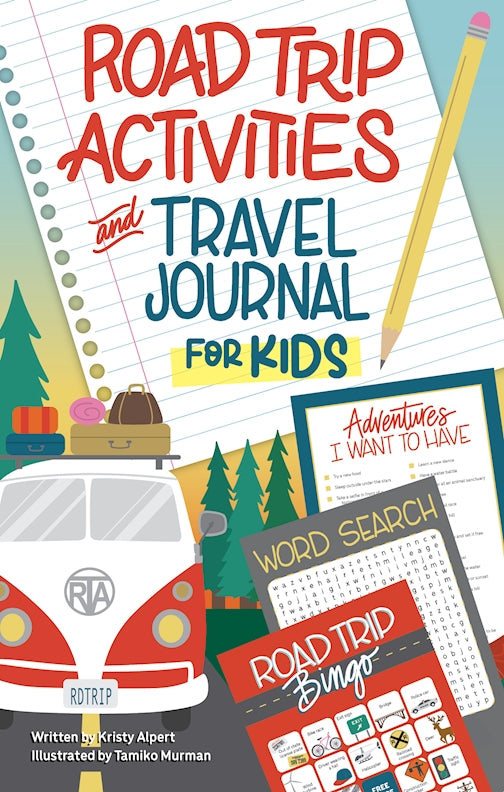 Road Trip Activities and Travel Journal for Kids - Fox Chapel Publishing Co.