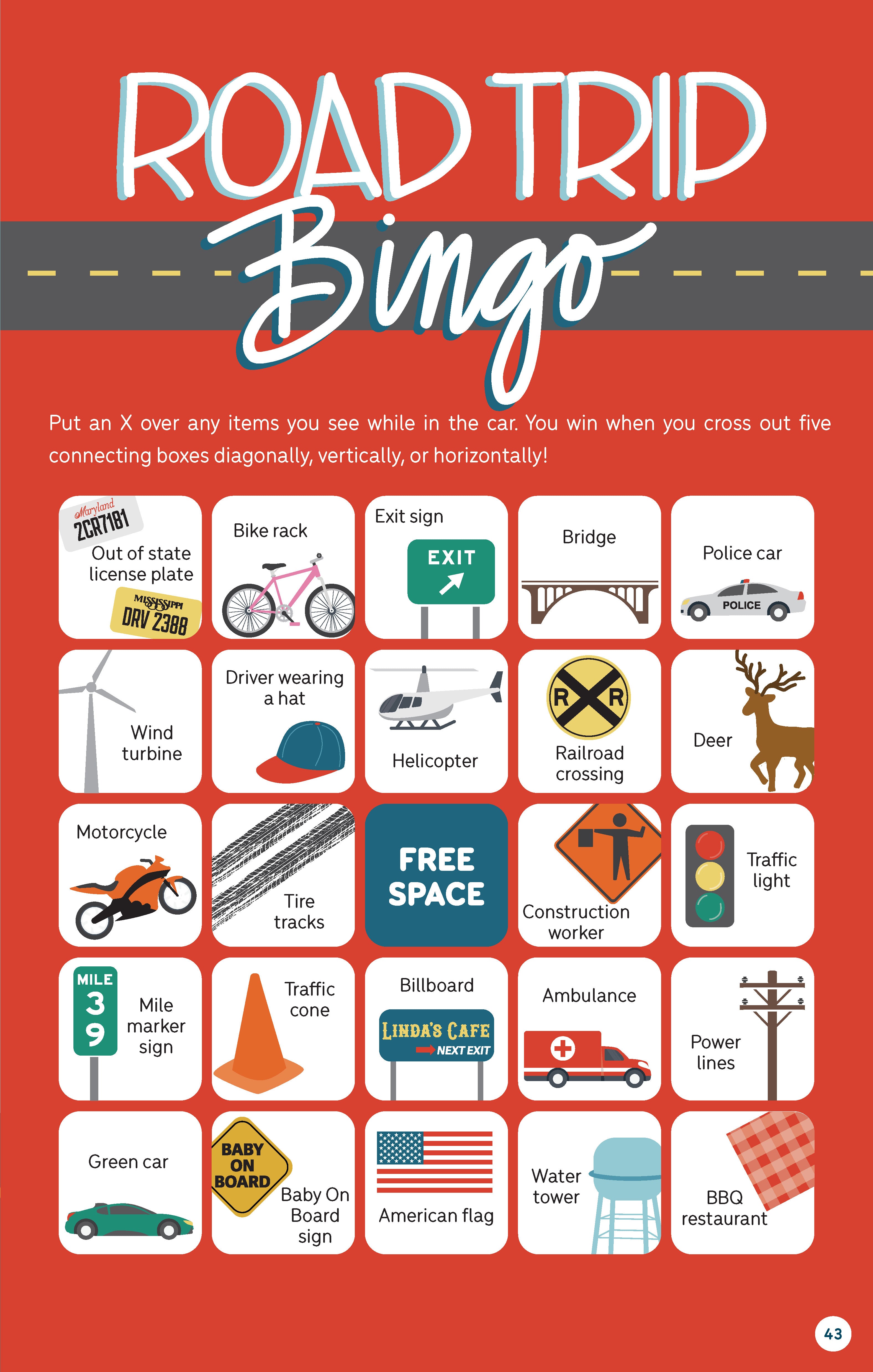 Road Trip Activities and Travel Journal for Kids - Fox Chapel Publishing Co.