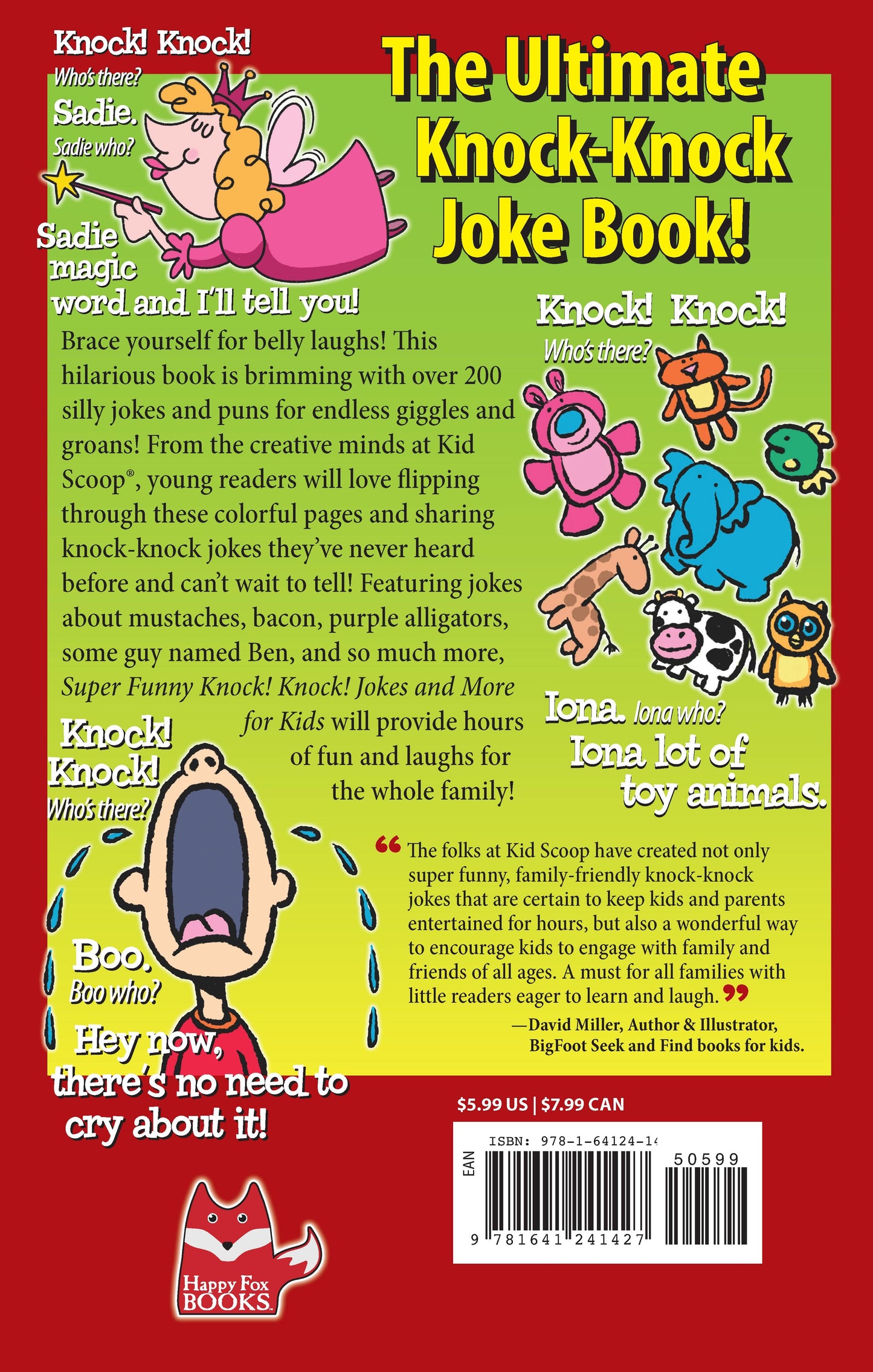 Super Funny Knock-Knock Jokes and More for Kids - Fox Chapel Publishing Co.