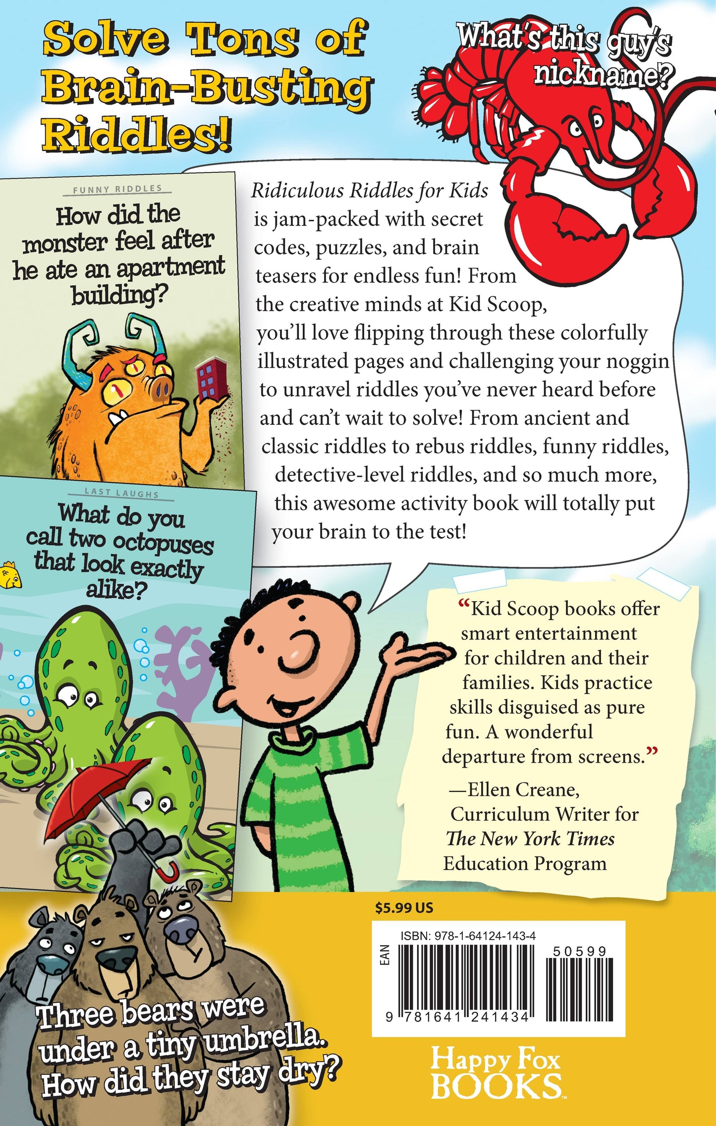 Ridiculous Riddles for Kids - Fox Chapel Publishing Co.