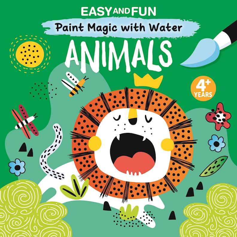 Easy and Fun Paint Magic with Water: Animals - Fox Chapel Publishing Co.