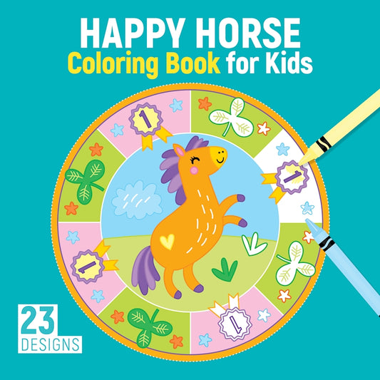 Happy Horse Coloring Book for Kids - Fox Chapel Publishing Co.
