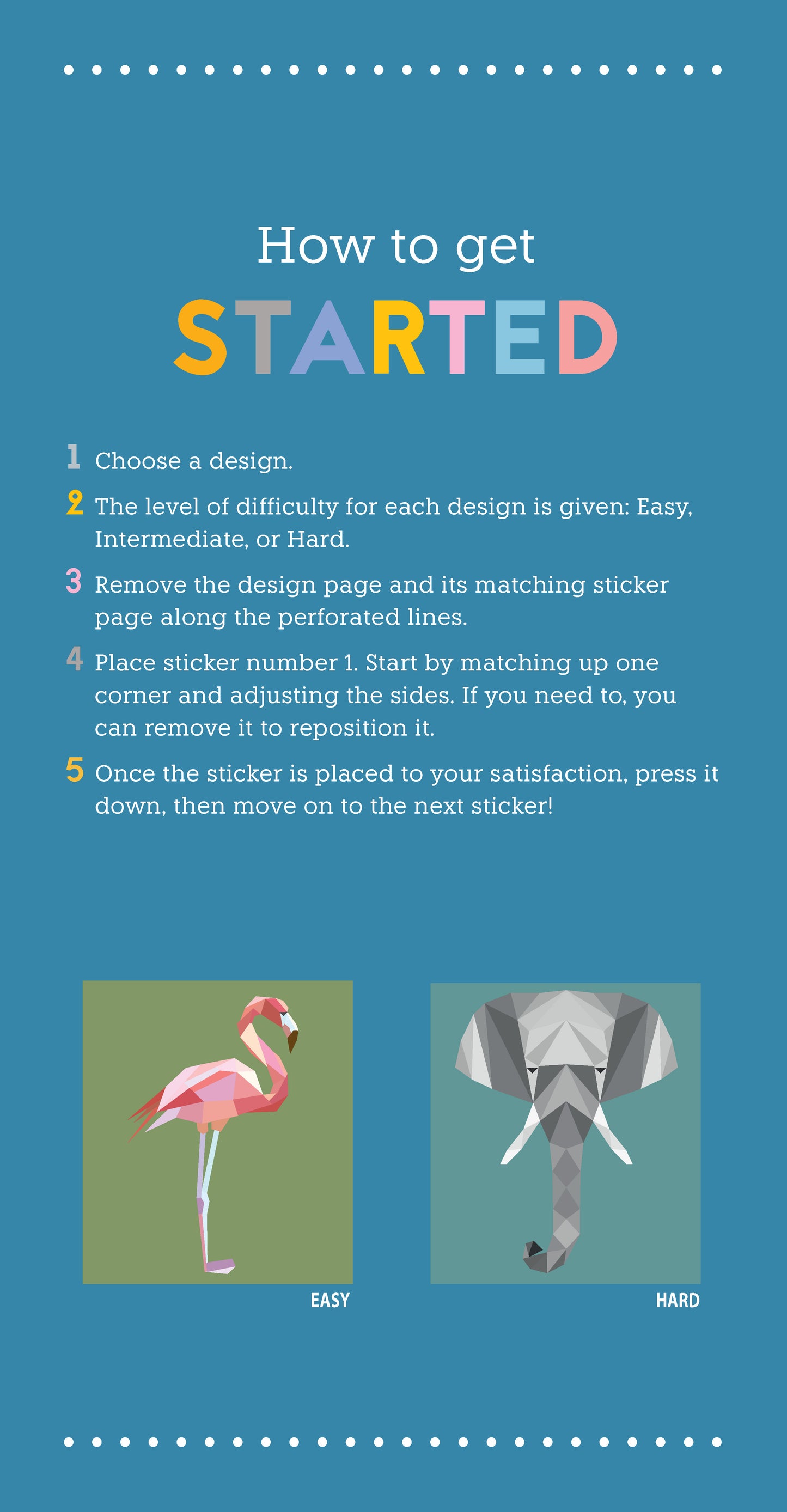 My Sticker Paintings: Animals of the World - Fox Chapel Publishing Co.