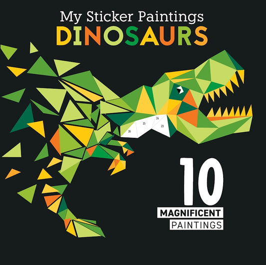 My Sticker Paintings: Dinosaurs - Fox Chapel Publishing Co.