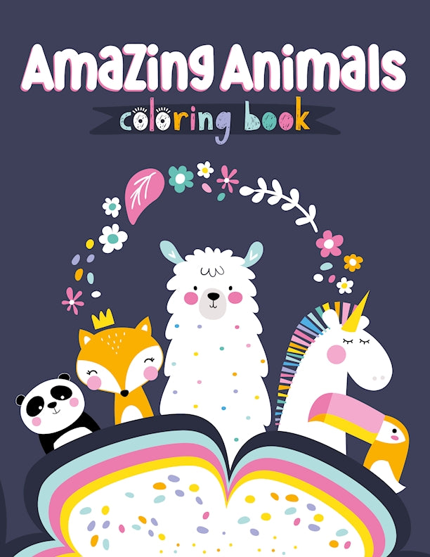 Amazing Animals Coloring Book - Fox Chapel Publishing Co.