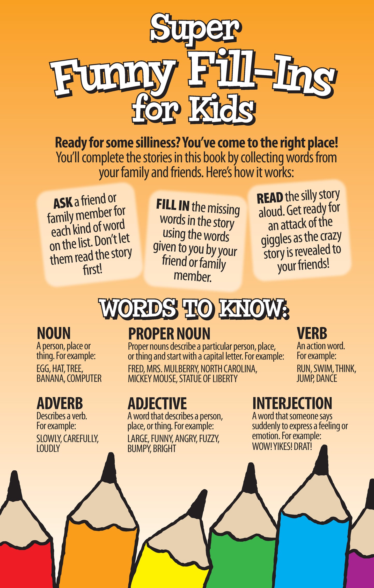 Super Funny Fill-Ins for Kids - Fox Chapel Publishing Co.
