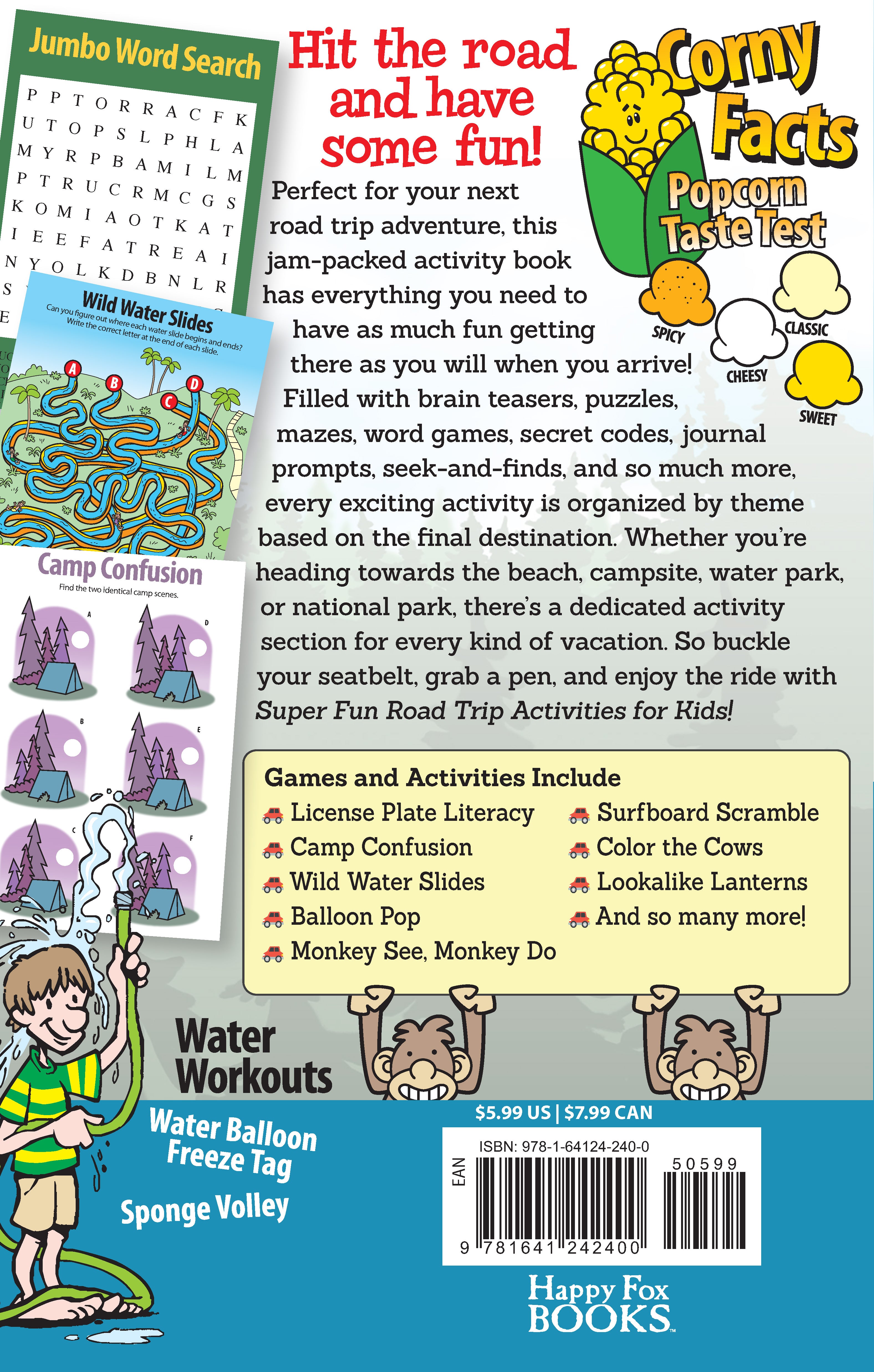Super Fun Road Trip Activities for Kids - Fox Chapel Publishing Co.
