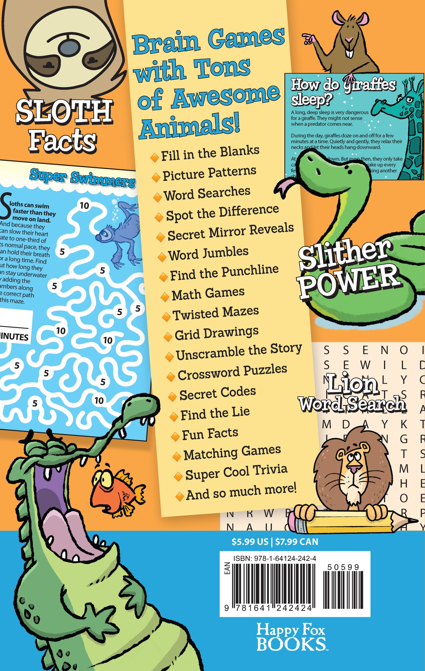 Brain-Bending Animal Puzzles for Kids - Fox Chapel Publishing Co.