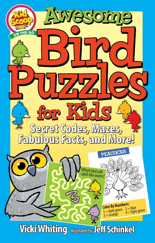 Awesome Bird Puzzles for Kids - Fox Chapel Publishing Co.