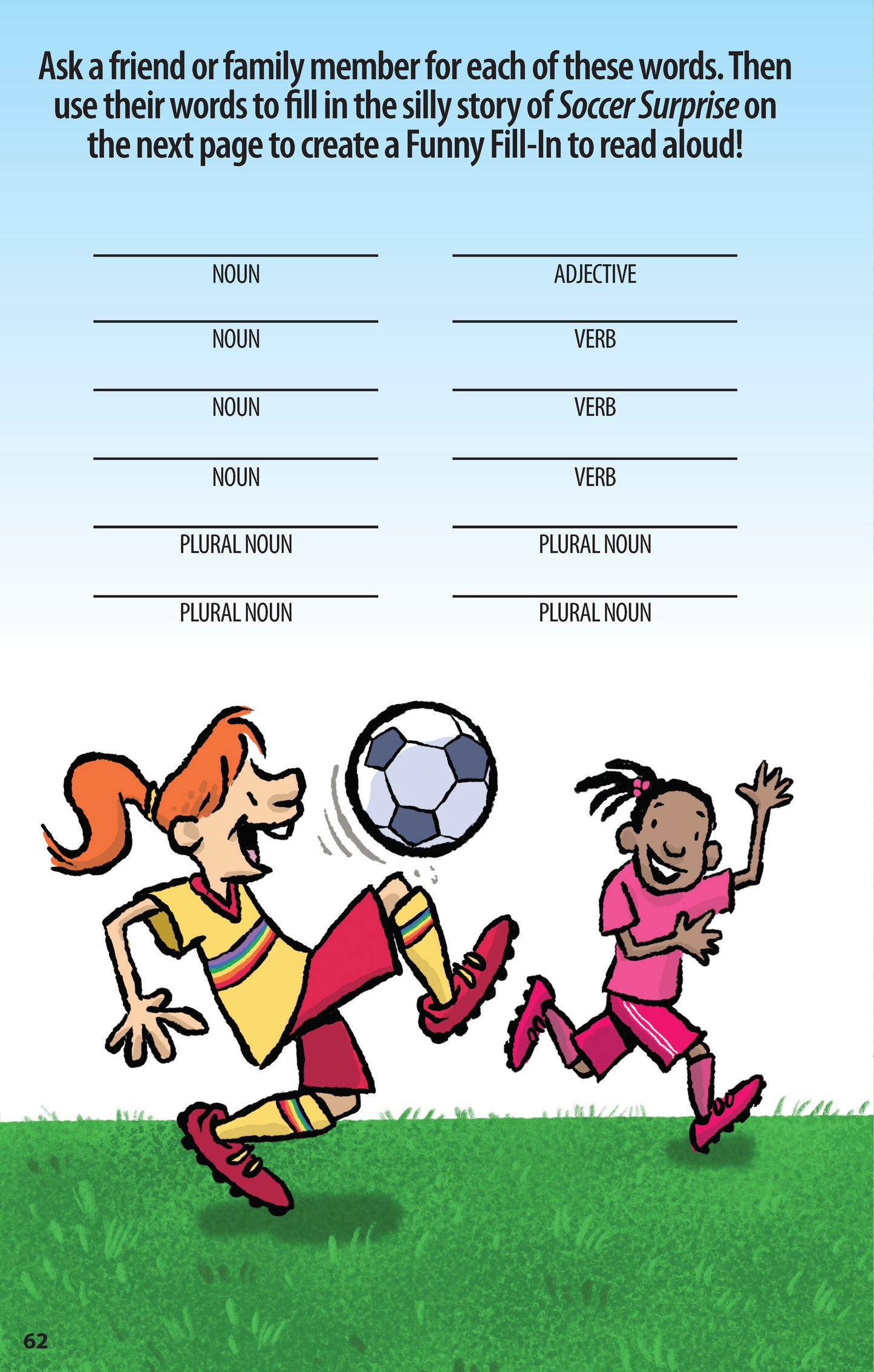 Sports Funny Fill-Ins for Kids - Fox Chapel Publishing Co.