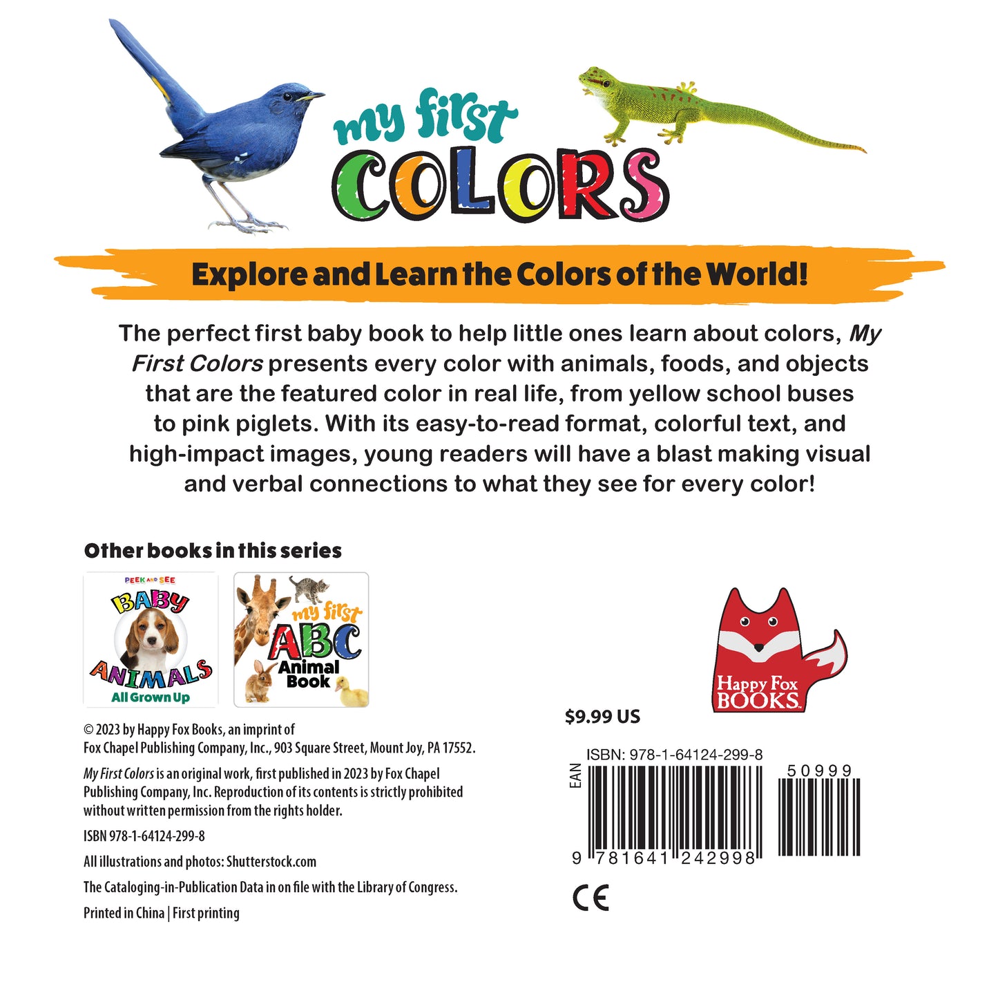 My First Colors - Fox Chapel Publishing Co.