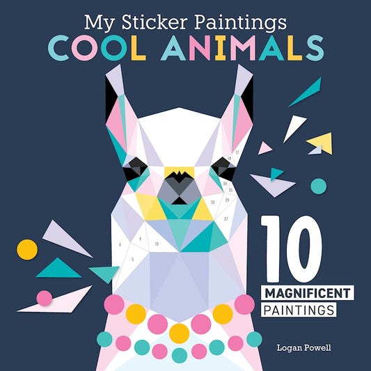 My Sticker Paintings: Cool Animals - Fox Chapel Publishing Co.