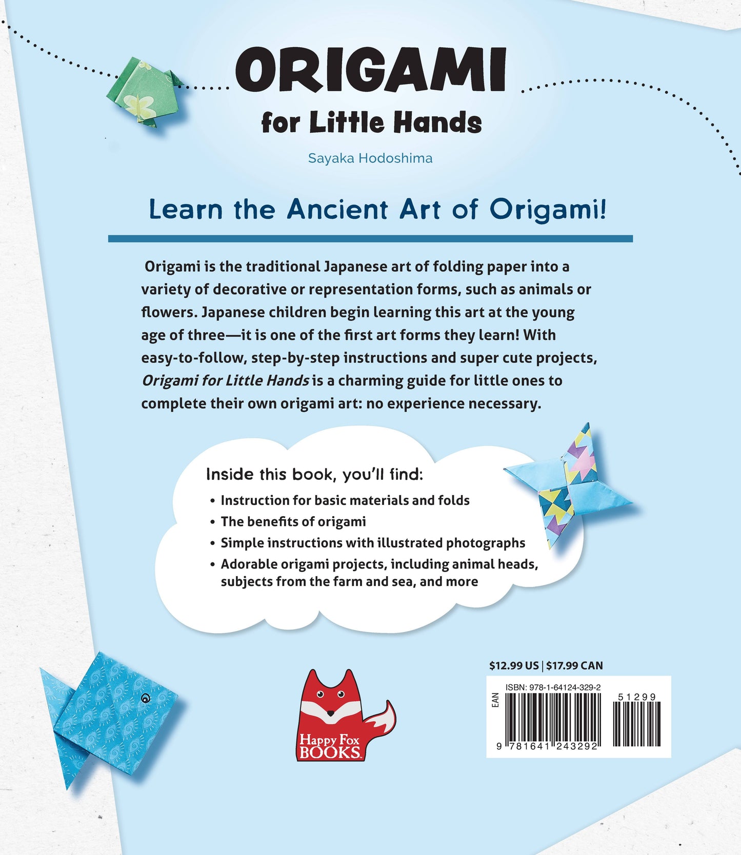 Origami for Little Hands - Fox Chapel Publishing Co.