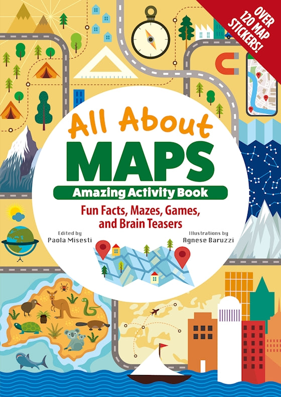 All About Maps Amazing Activity Book - Fox Chapel Publishing Co.