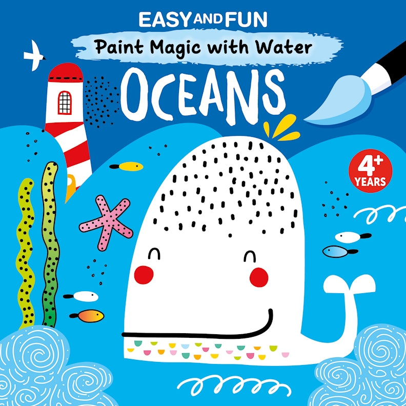 Easy and Fun Paint Magic with Water: Oceans - Fox Chapel Publishing Co.
