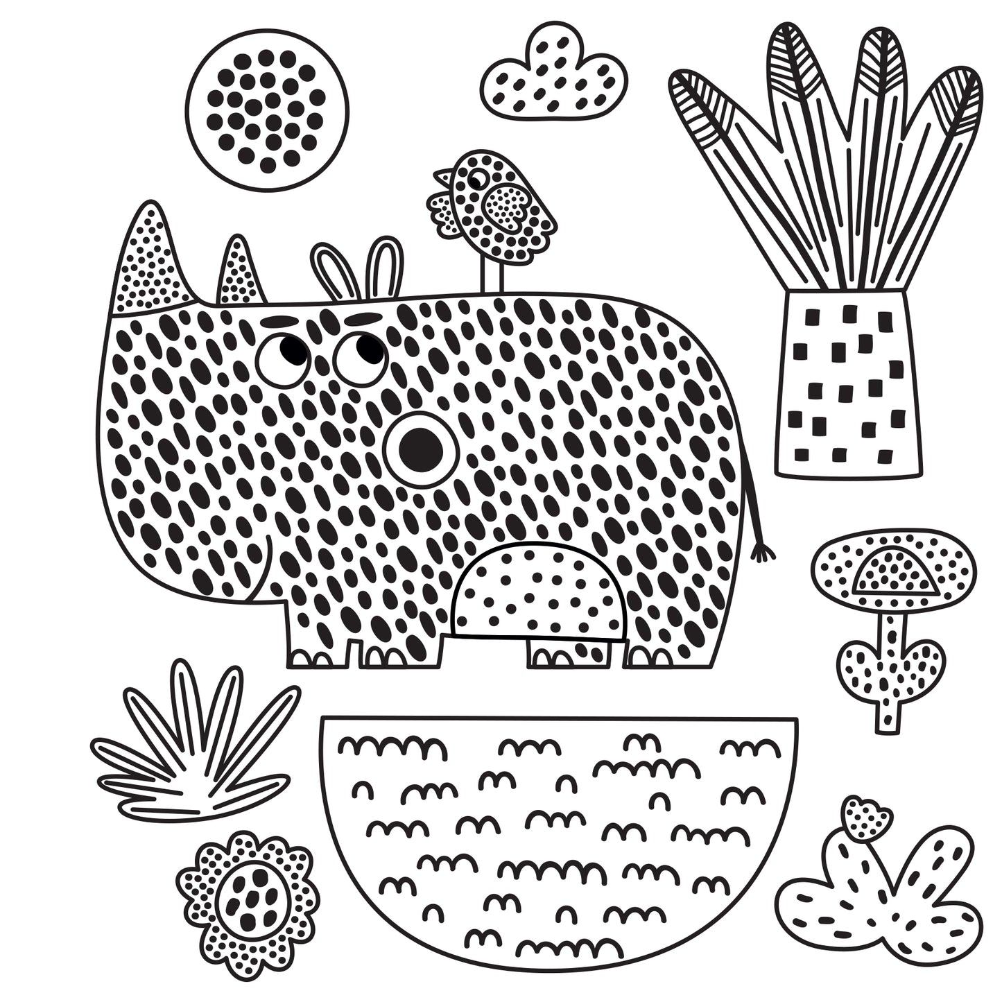 Easy and Fun Paint Magic with Water: Zoo Animals - Fox Chapel Publishing Co.