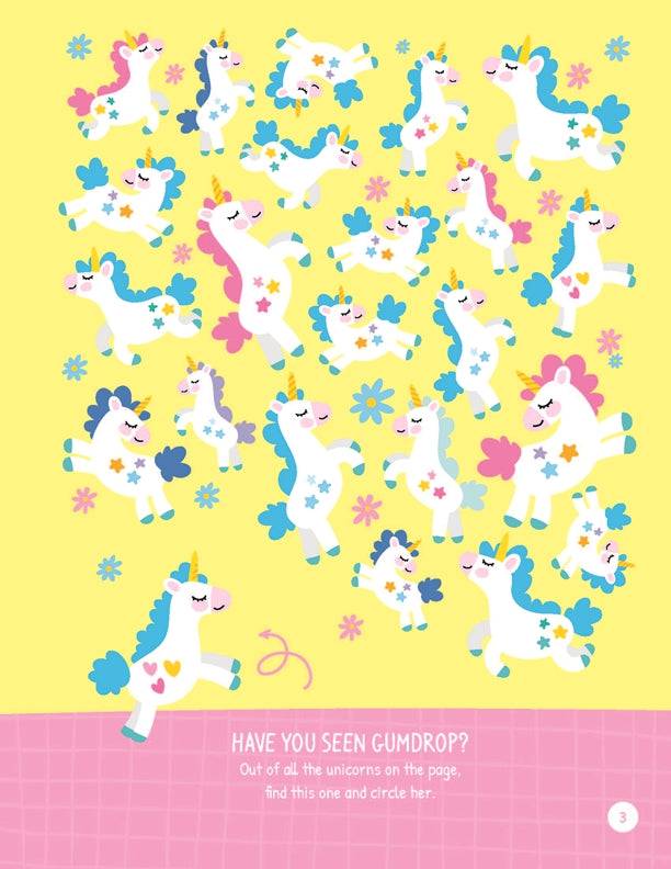 Unicorns Activity Book