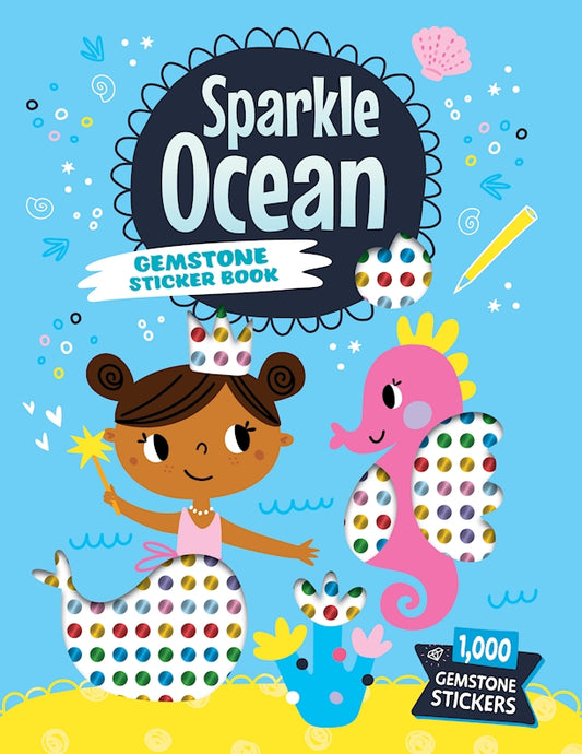Sparkle Ocean Gemstone Sticker Book - Fox Chapel Publishing Co.