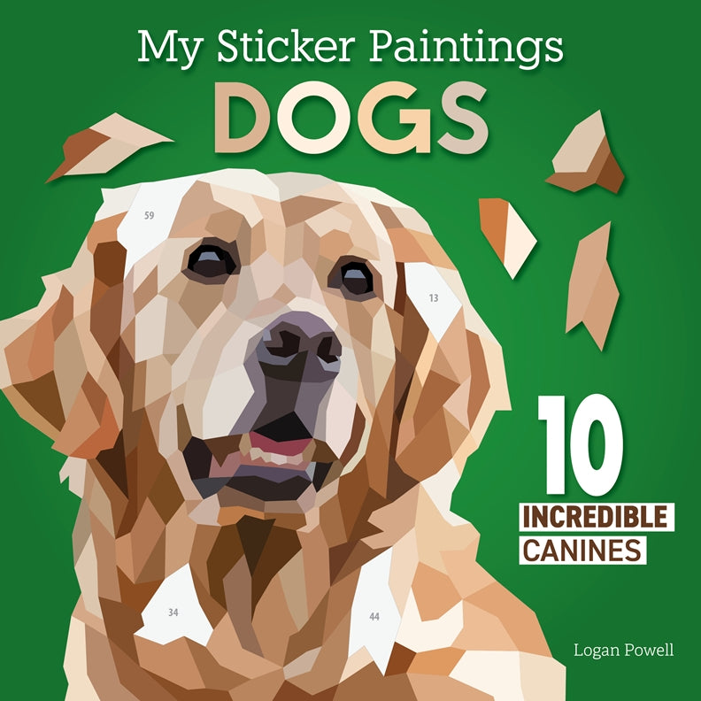 My Sticker Paintings: Dogs