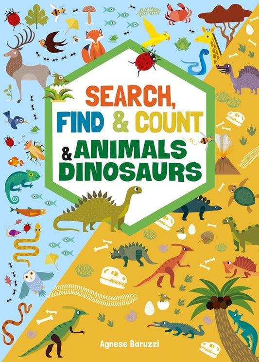 Search, Find & Count: Animals & Dinosaurs - Fox Chapel Publishing Co.