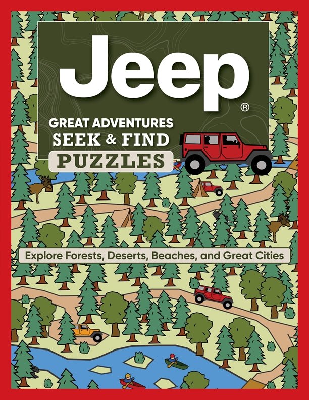 Jeep® Great Adventures Seek & Find Puzzles - Fox Chapel Publishing Co.