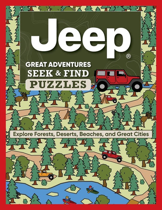 Jeep® Great Adventures Seek & Find Puzzles - Fox Chapel Publishing Co.