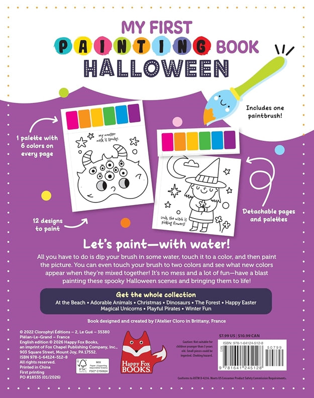My First Painting Book: Halloween