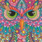 Hello Angel Lined Journal Owl