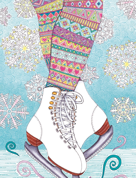 Hello Angel Lined Journal Skates - Fox Chapel Publishing Co.