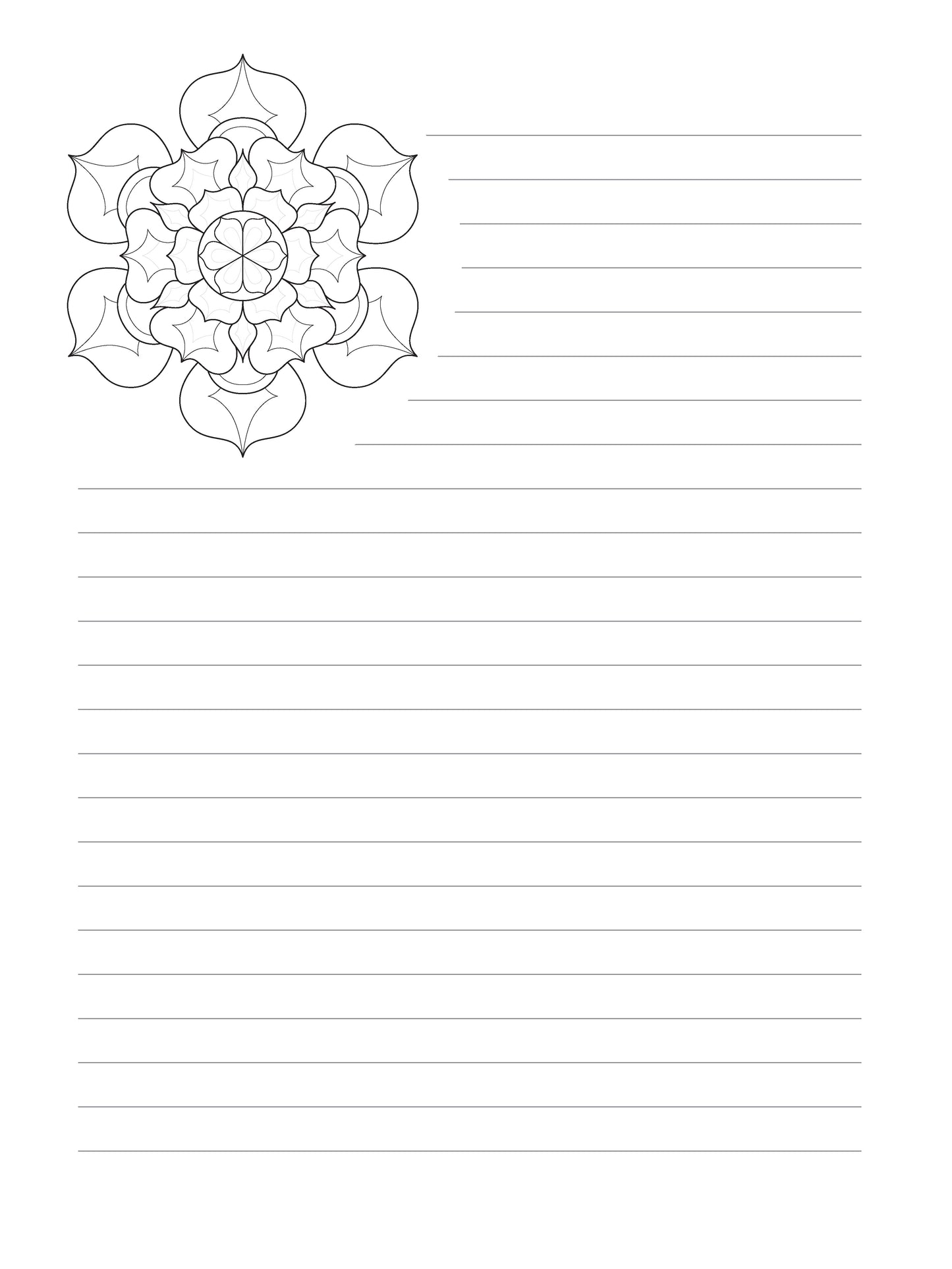 TangleEasy Guided Journal Mandala - Fox Chapel Publishing Co.