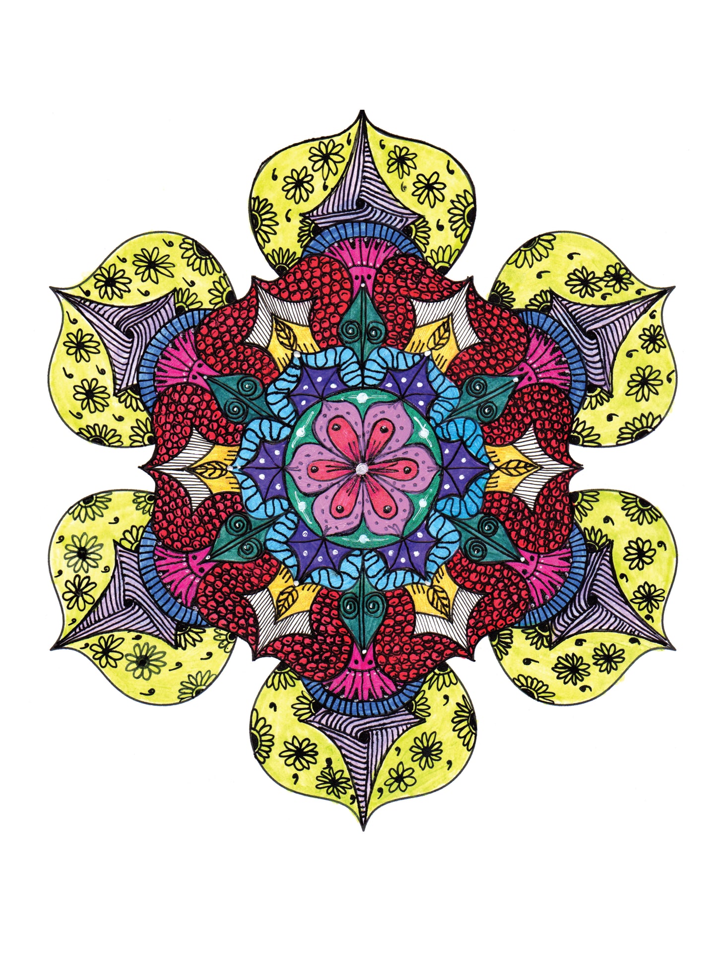 TangleEasy Guided Journal Mandala - Fox Chapel Publishing Co.