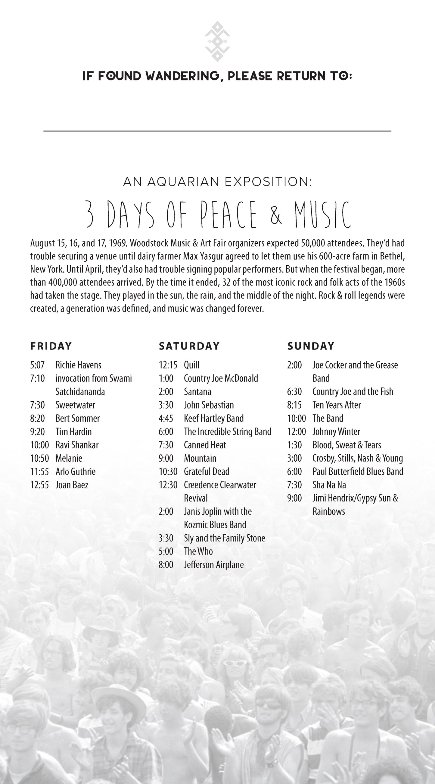 Woodstock Dot Journal Tribal - Fox Chapel Publishing Co.
