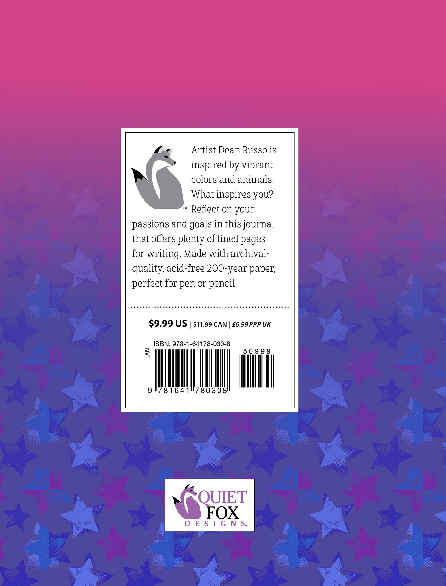 Dean Russo Shiva Cat Journal - Fox Chapel Publishing Co.