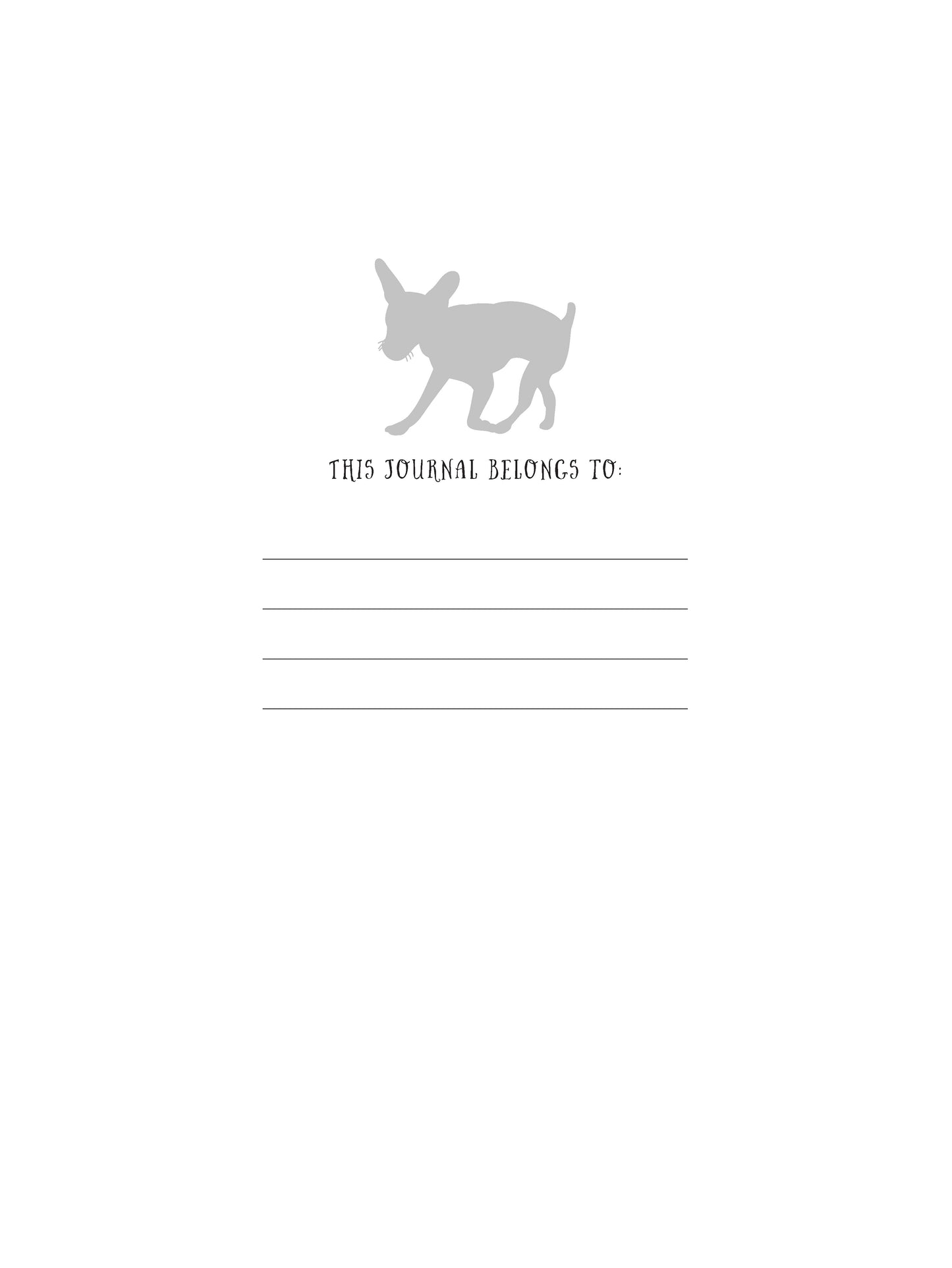 Dean Russo Chihuahua Journal - Fox Chapel Publishing Co.