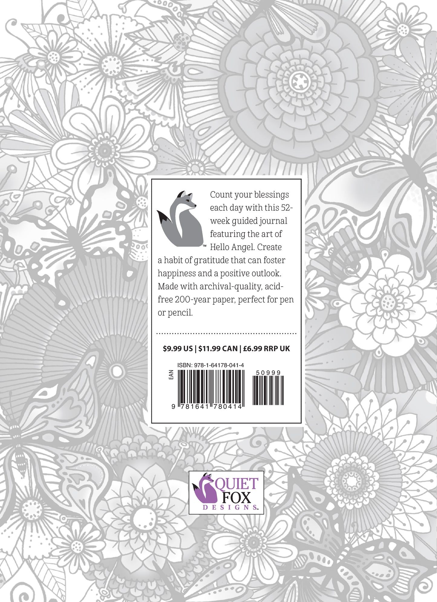 Hello Angel Mandala Gratitude Journal - Fox Chapel Publishing Co.