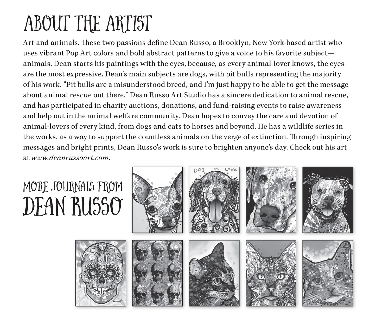 Dean Russo Rescues Are My Favorite Breed Journal - Fox Chapel Publishing Co.